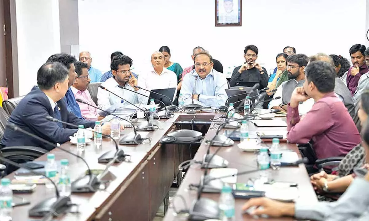 World Bank, ADB delegation visits Amaravati World Bank, ADB delegation visits Amaravati