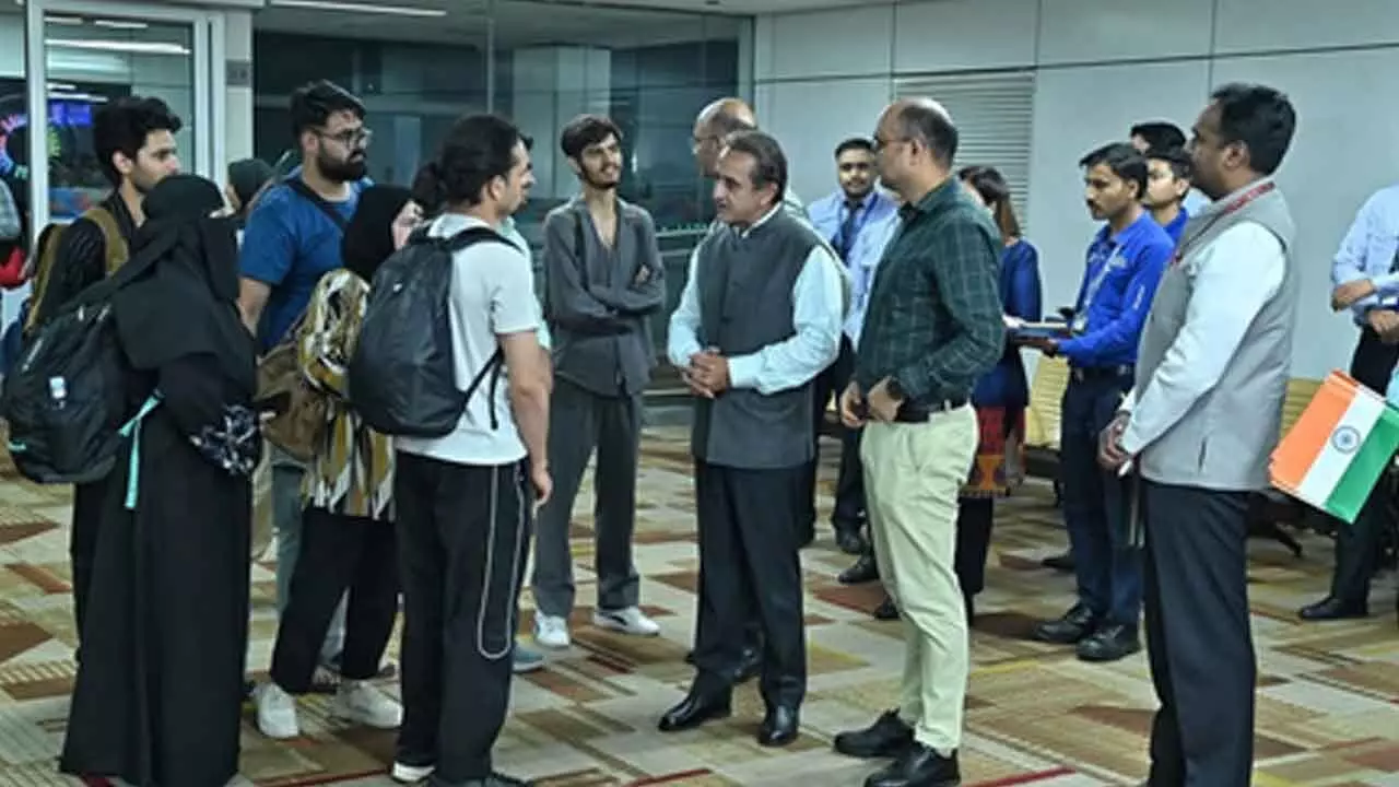 Kashmiri students safely back to Delhi from Iran, flag poor bus quality to reach home in J&K Kashmiri students safely back to Delhi from Iran, flag poor bus quality to reach home in J&K