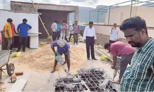 Unauthorised building demolished