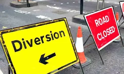 Traffic diversion from tomorrow