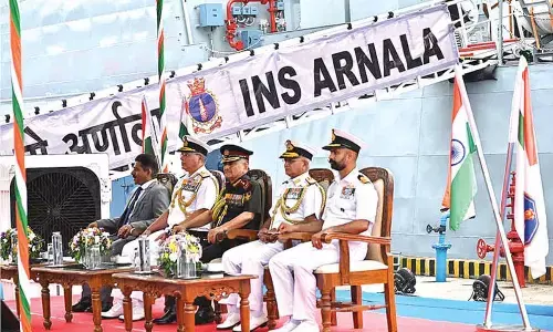 INS Arnala commissioned into Indian Navy