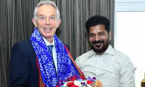 Tony Blair Lauds Telangana Rising 2047 Vision; Govt Signs Intent Letter with Global Policy Think Tank