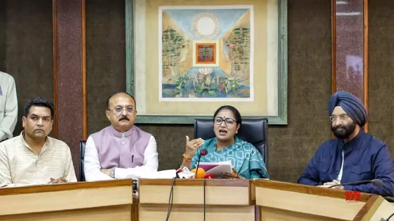 CM Rekha Gupta launches Delhi Yoga Anthem CM Rekha Gupta launches Delhi Yoga Anthem