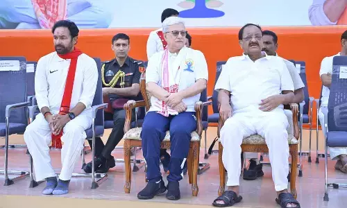 Telangana governor participate in 24-hour countdown to International Day of Yoga 2025