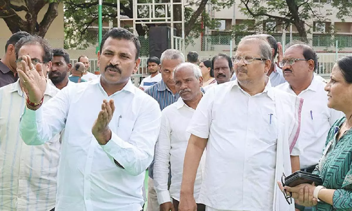 All set for Int’l Yoga Day at TTD All set for Int’l Yoga Day at TTD