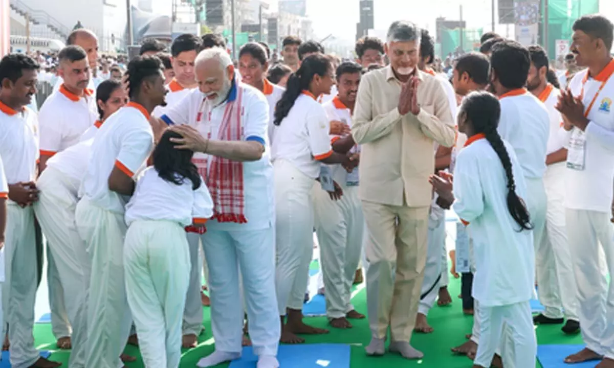 IDY 2025: Yoga transitions individuals from Me to We, says PM IDY 2025: Yoga transitions individuals from Me to We, says PM