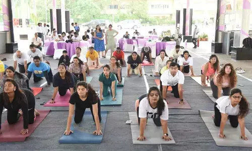 TCEI and TEFA Celebrate International Yoga Day 2025 at HITEX Hyderabad with Yoga, Zumba, and Free Health Camp