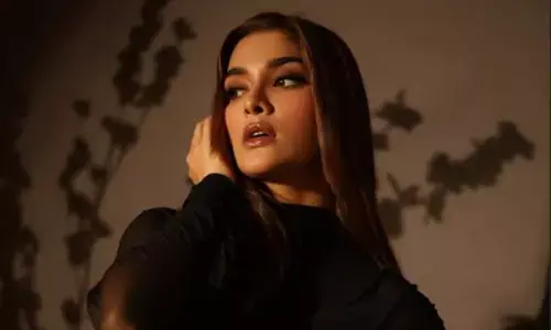 Saiee M Manjrekar stuns in refined look