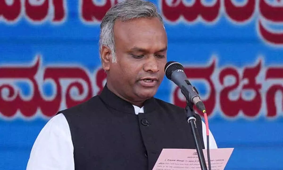 Priyank Kharge questions MEAs U-turn on US trip approval Priyank Kharge questions MEAs U-turn on US trip approval