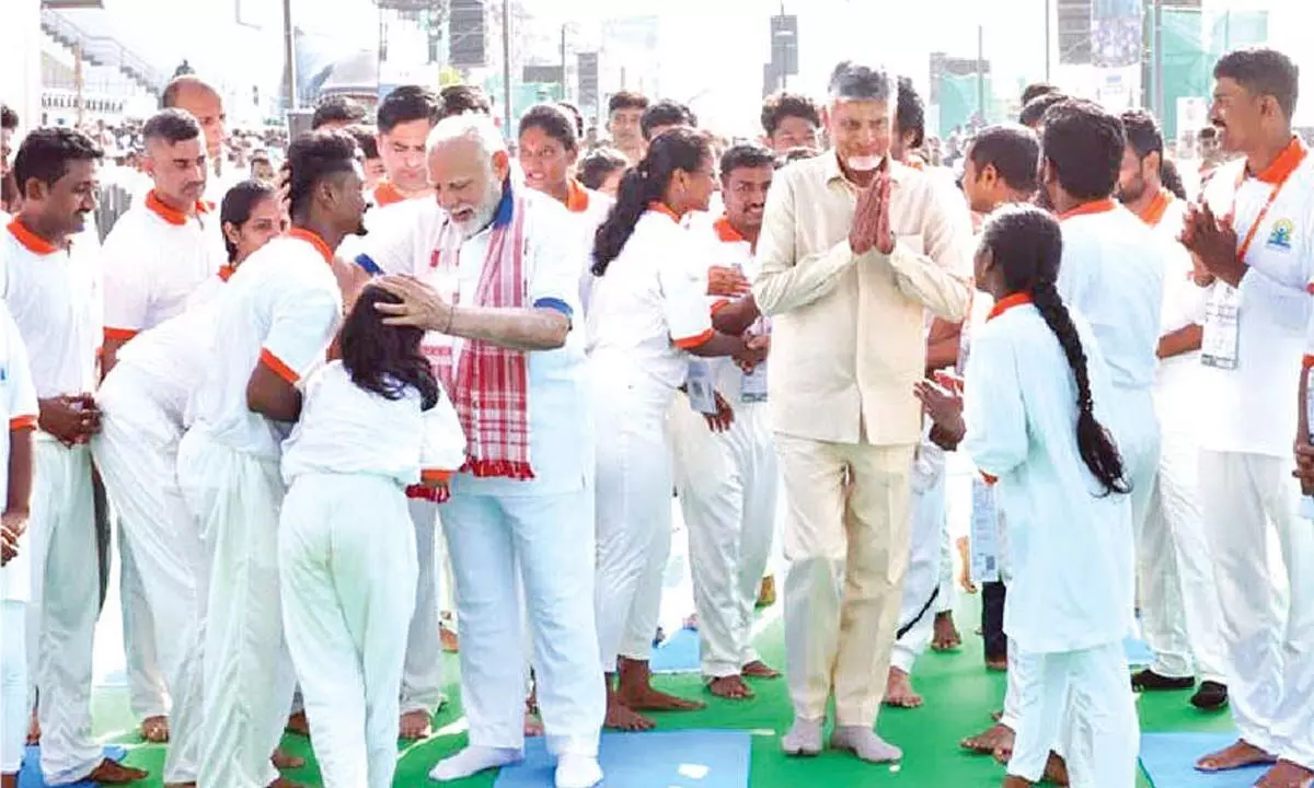 People of Vizag embrace IYD as a household celebration People of Vizag embrace IYD as a household celebration