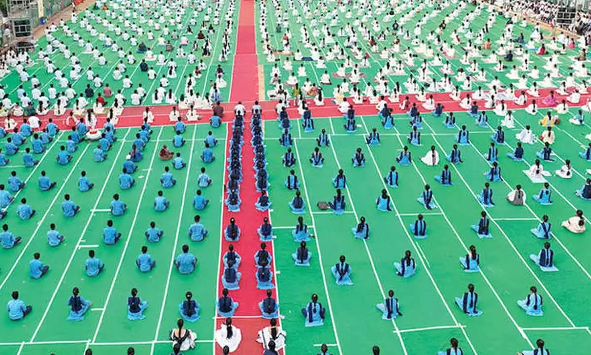 Yoga helps in improving mental and physical stability