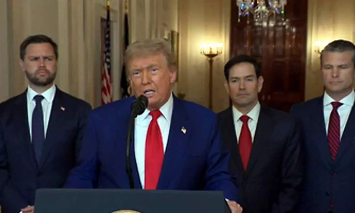 Either peace or tragedy: Trumps warning after US strikes hit Iranian nuclear sites Either peace or tragedy: Trumps warning after US strikes hit Iranian nuclear sites