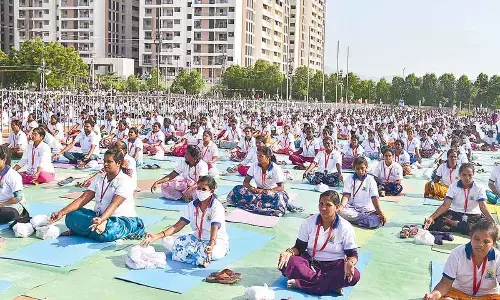 Int’l Yoga Day celebrated grandly by various orgaisations