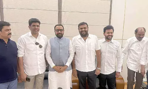 MLA seeks Central Ministers support to boost devpt