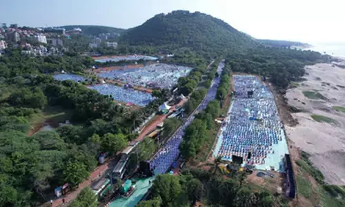 PM Modi compliments people of Andhra Pradesh for record-breaking Yogandhra