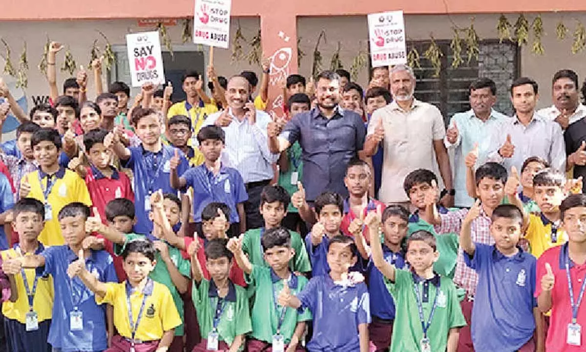 Anti-drug awareness programme held Anti-drug awareness programme held