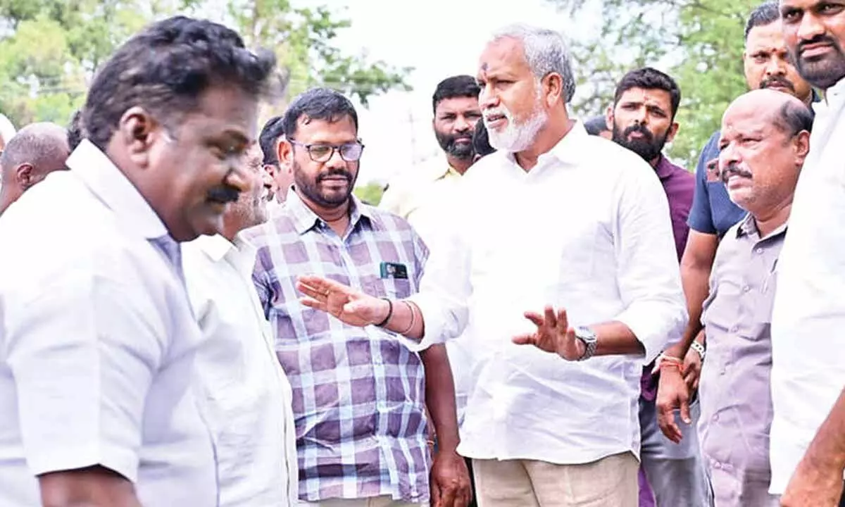 Chandragiri MLA assures support for mango farmers Chandragiri MLA assures support for mango farmers