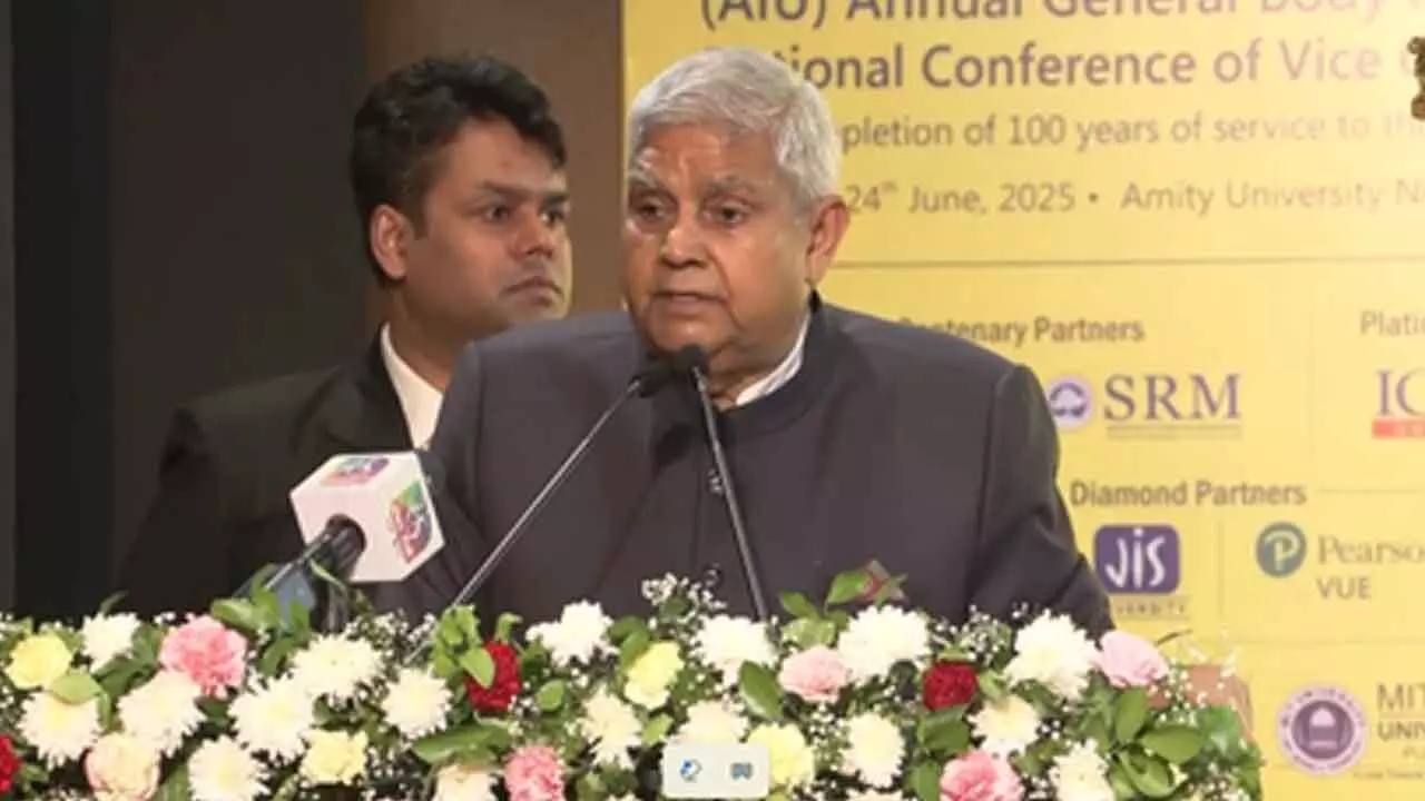 Universities should serve as sanctuaries of ideas and ideation: V-P Dhankhar Universities should serve as sanctuaries of ideas and ideation: V-P Dhankhar
