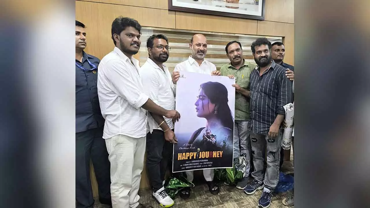 UMBandi Sanjay unveils first look of ‘Happy Journey’