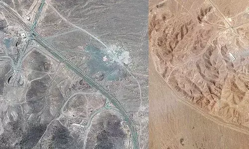 US bombs 3 Iranian N-sites