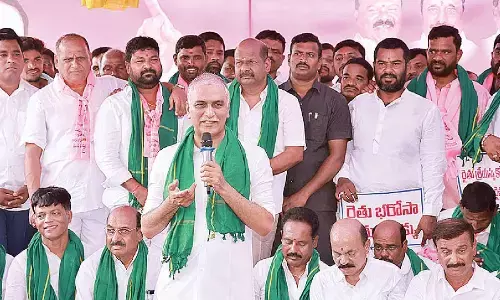 Harish Rao urges govt to release Panchayat Raj funds