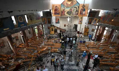 Deadly Suicide Attack Strikes Damascus Church, Killing 20 Worshippers