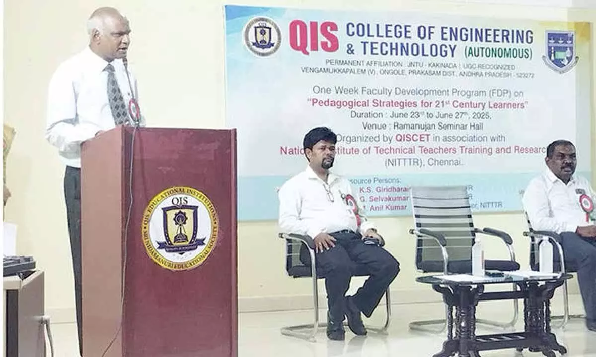 QIS Engg College hosts five-day FDP QIS Engg College hosts five-day FDP