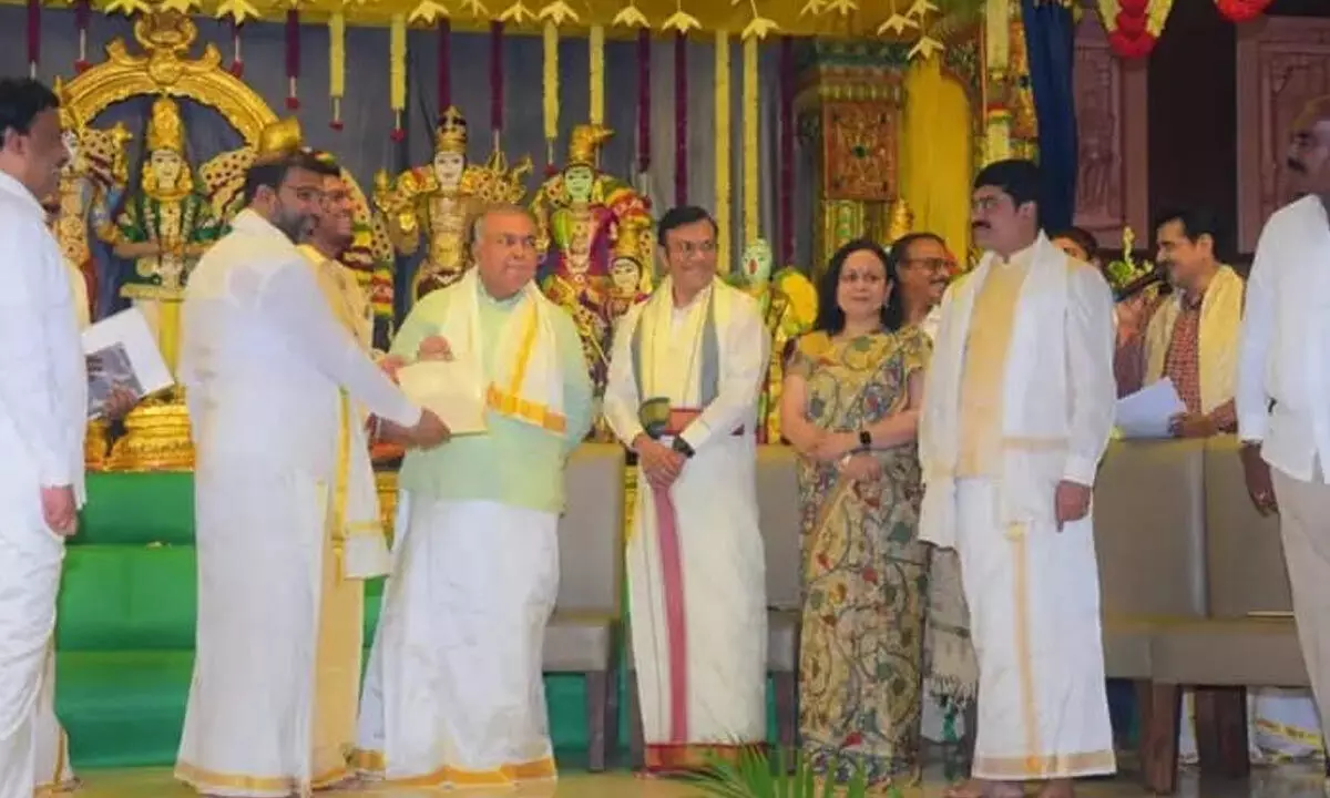 Good News for Devotees: Krishnarajendra Kalyana Mantapa in Tirumala Ready for Use: Minister Ramalinga Reddy Good News for Devotees: Krishnarajendra Kalyana Mantapa in Tirumala Ready for Use: Minister Ramalinga Reddy