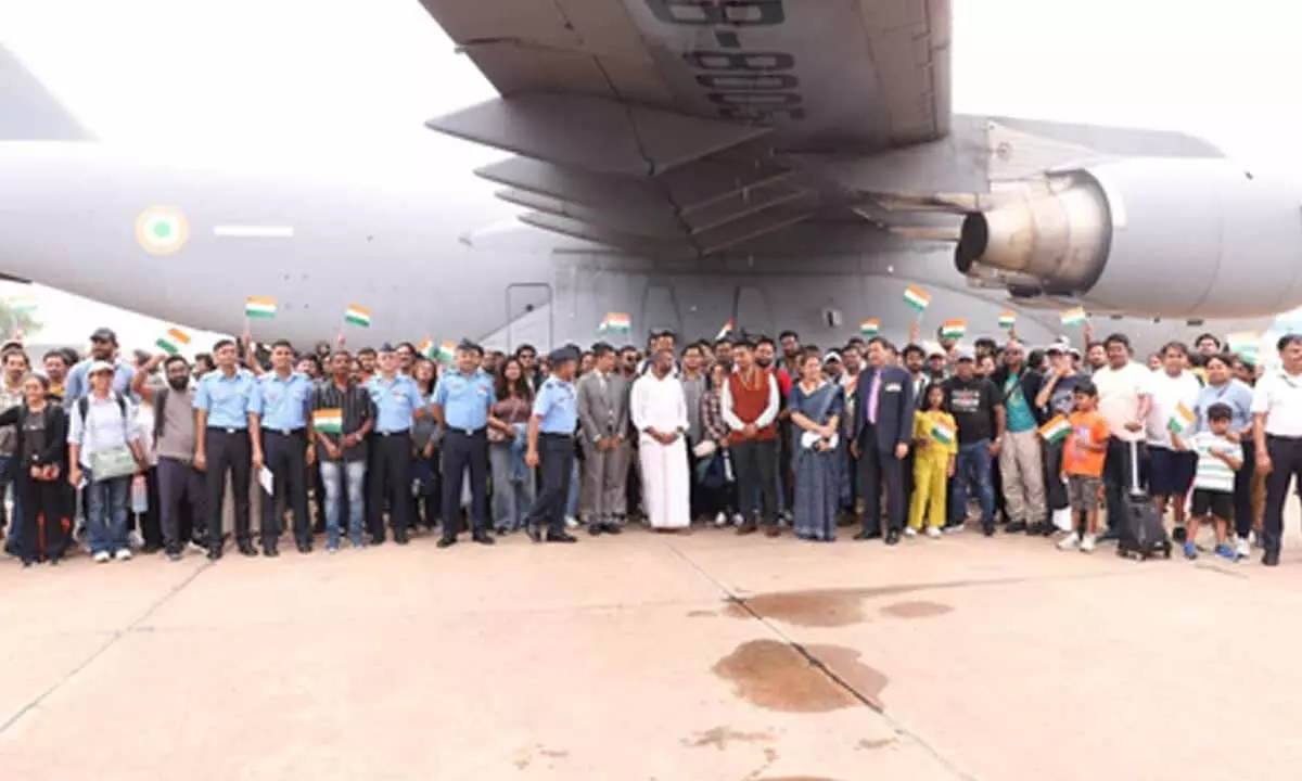 Operation Sindhu: IAF brings home 268 Indian nationals from Israel Operation Sindhu: IAF brings home 268 Indian nationals from Israel