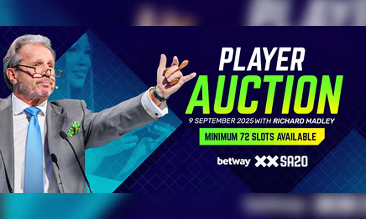 SA20 Season 4: At least 72 slots up for grabs in player auction on September 9