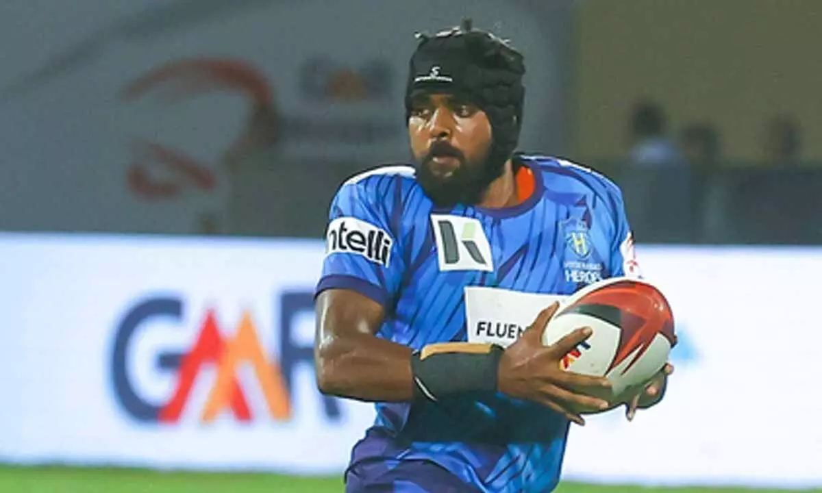 Back from long-term injury, Sambit Pradhan of Hyderabad Heroes aims for glory at Rugby Premier League Back from long-term injury, Sambit Pradhan of Hyderabad Heroes aims for glory at Rugby Premier League
