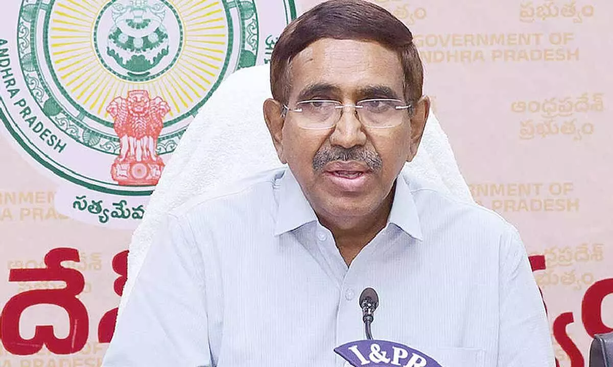 Municipal outsourcing workers issues will be resolved soon: minister Narayana Municipal outsourcing workers issues will be resolved soon: minister Narayana