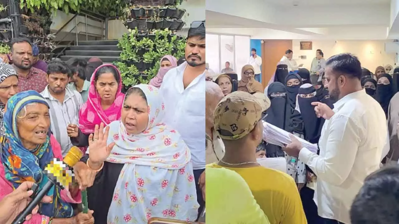 Old City residents raise a stink over perennial problem of waterlogging