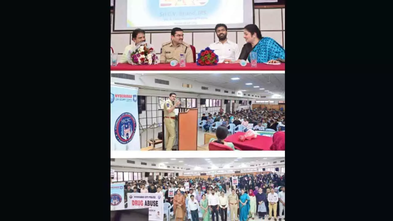 Anti-drug awareness programme held at Sultan-ul-Uloom jr college