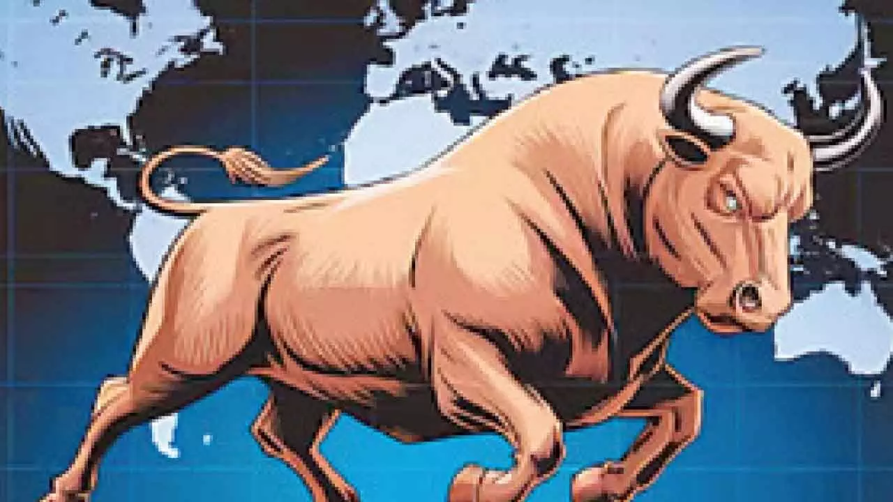 Domestic indices close in green; slip after erasing sharp gains Domestic indices close in green; slip after erasing sharp gains