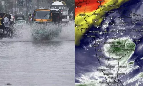 Rains forecasted for Telangana and AP due to depressions