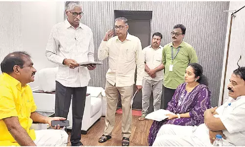 MLA Sindhura urges Irrigation Min to release pending land compensation for farmers