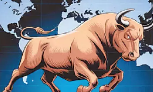 Domestic indices close in green; slip after erasing sharp gains