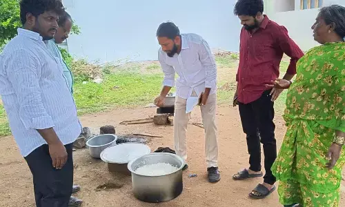 BRSV State Leaders Slam Congress Government for Neglecting Government Schools in Alampur