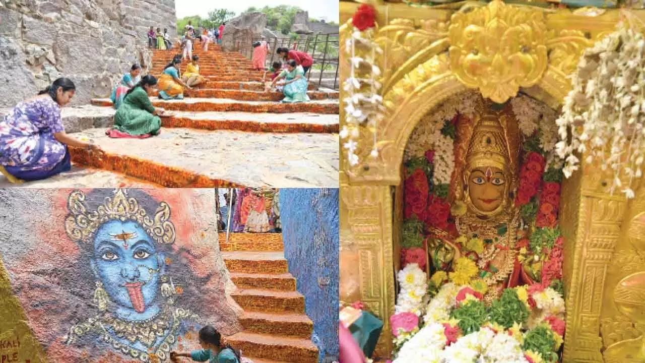 Bonalu festivities to kick off in city from Golkonda Fort today Bonalu festivities to kick off in city from Golkonda Fort today