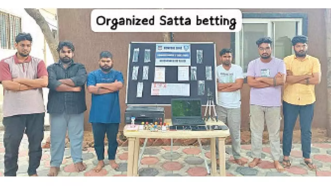 City police bust online satta betting racket; six arrested