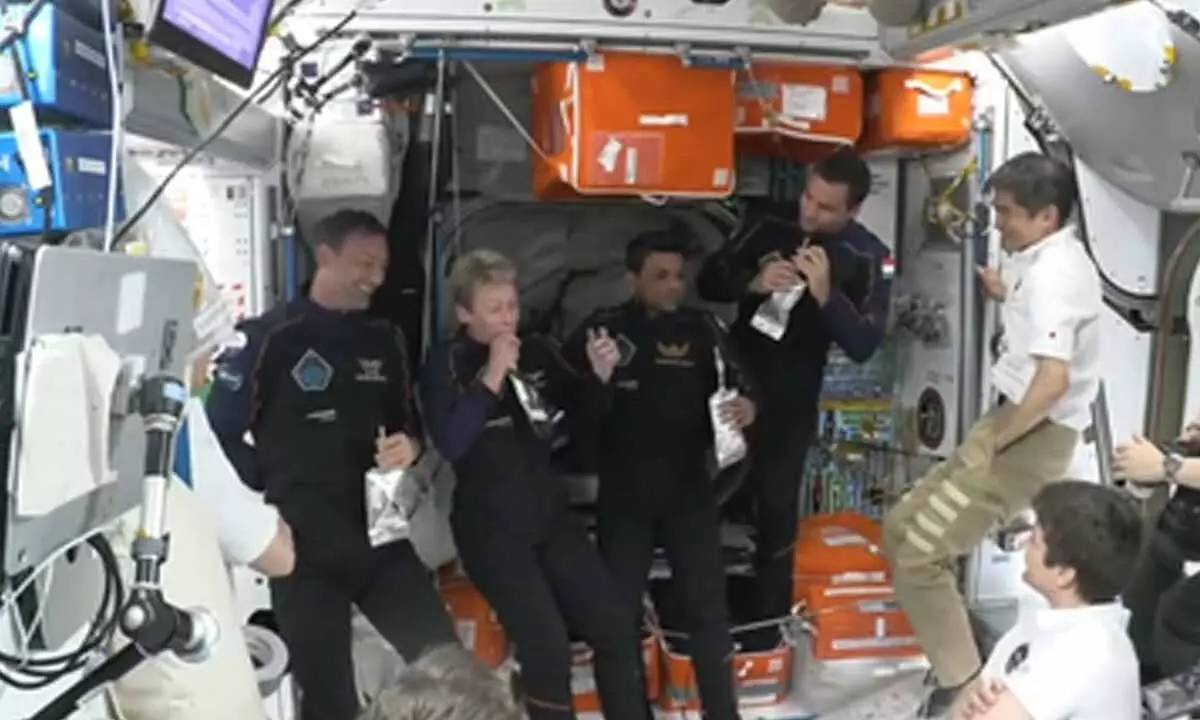 Shubhanshu Shukla enters space station, a giant leap for India Shubhanshu Shukla enters space station, a giant leap for India