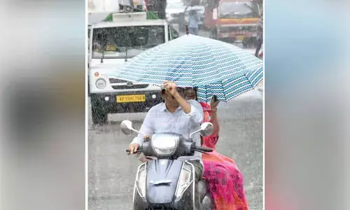 Rain disrupts normal life