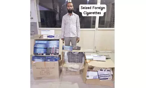 One held for selling foreign fags; stocks worth Rs 7L seized in city