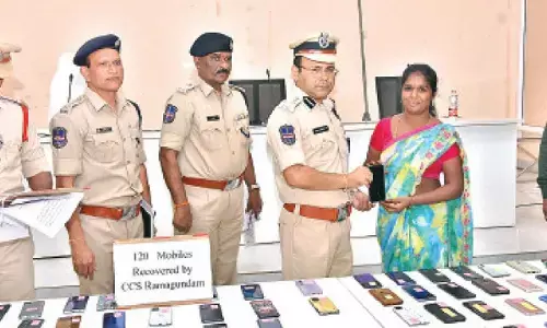 Police restore 120 stolen, lost phones to owners