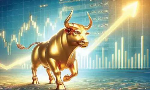 Sensex leaps over 1,057pts