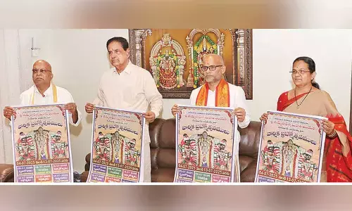 Nandalur, Tallapaka temples Brahmotsavams’ posters unveiled