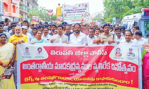 Stay away from drugs for a bright future