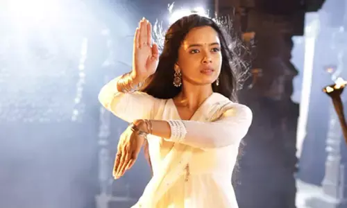 Megha Ray performs Tandav for Mahadev on the Divya Prem: Pyaar Aur Rahasya Ki Kahani set