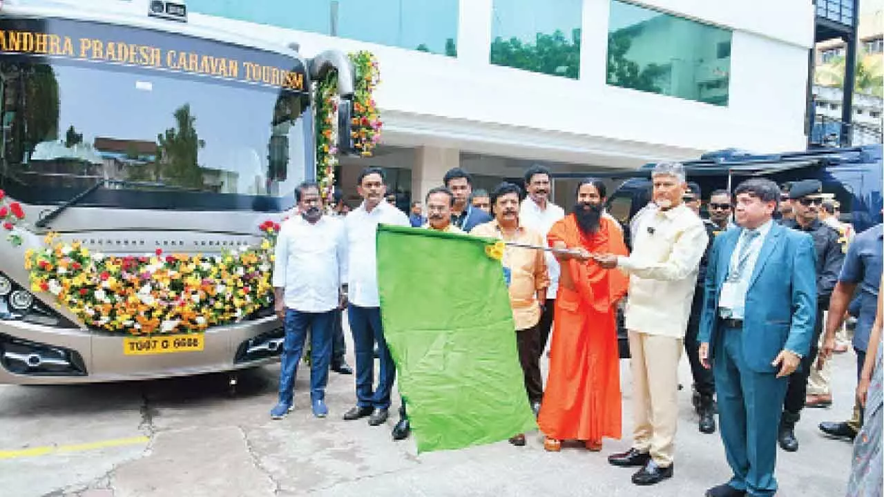 Naidu unveils vision to turn AP into global tourism hub